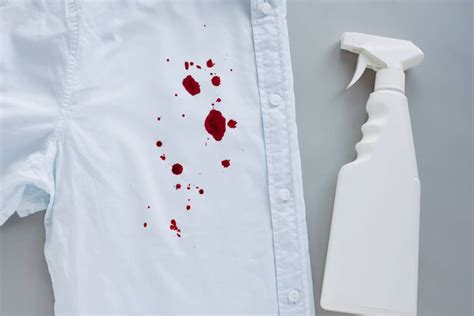 getting fake blood out of clothes|blood in clothing remove guide.